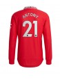 Manchester United Antony #21 Heimtrikot 2022-23 Langarm